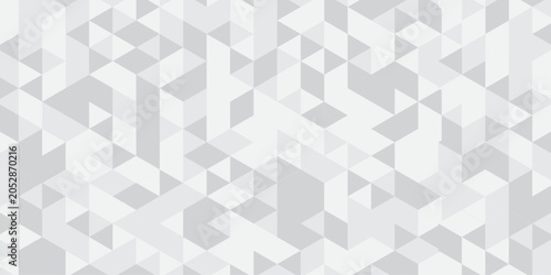 Abstract paper grid rectangle pattern origami white, gray square cube triangulated random cube low polygon triangle textile corporate creative wallpaper design.