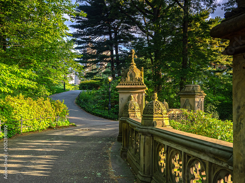 Photos Bethesda Terrace and Fountain , early morning summer