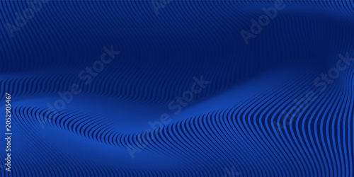 Bild auf Leinwand Premium background design with diagonal dark blue line pattern