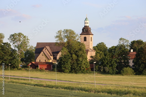 Tableau sur toile Vreta Abbey, in operation from the beginning of the 12th century to 1582, was the first nunnery in Sweden, initially Benedictine and later Cistercian, and one of the oldest in Scandinavia