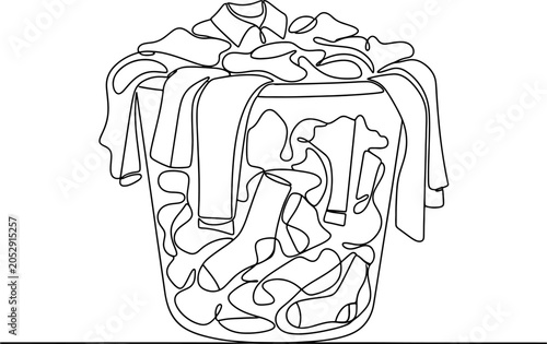 256_A laundry basket outline_traced