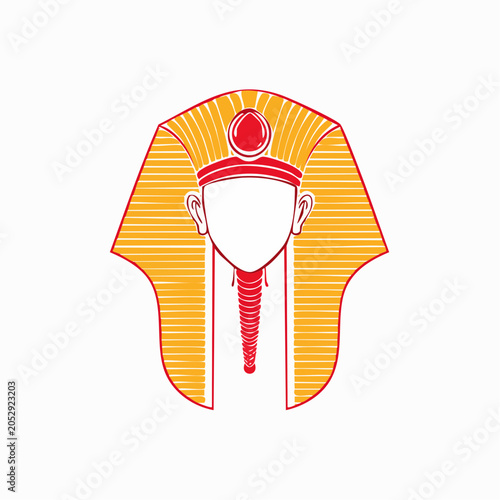 Pharaoh Headdress Icon