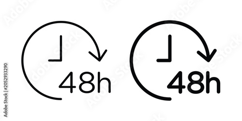 48 hours icon