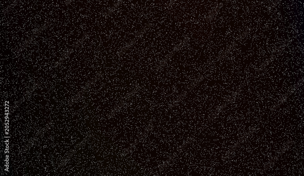 Fototapeta premium Black background with small white specks isolated