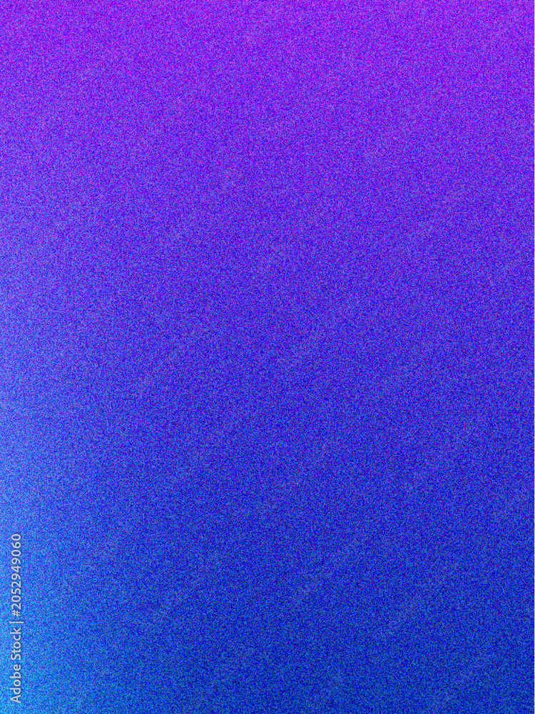Fototapeta premium Gradient purple blue background with grainy texture on white
