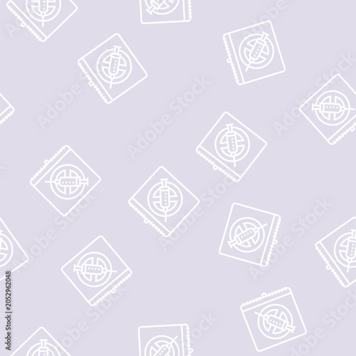 Foto international day against drug abuse and trafficking vector line seamless patter