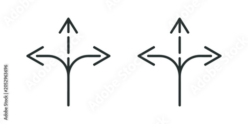 Canvastavla Flexibility icon vector symbols set, abstract adaptability concept for change, m