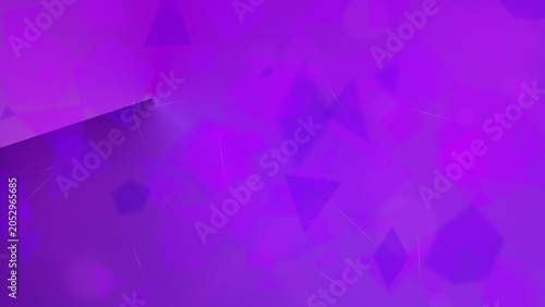 Vibrant Purple Light Display on Wall Surface