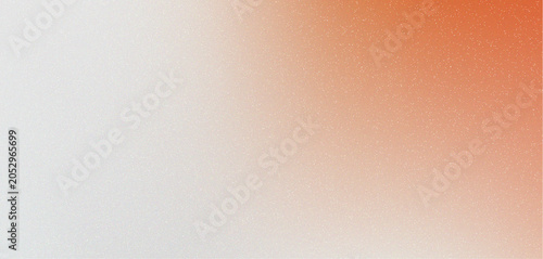 Bild auf Leinwand Orange and white gradient background with speckles