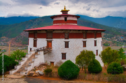 Rinpung Dzong, sometimes referred to as Paro Dzong is a highlight of visiting Paro, Bhutan