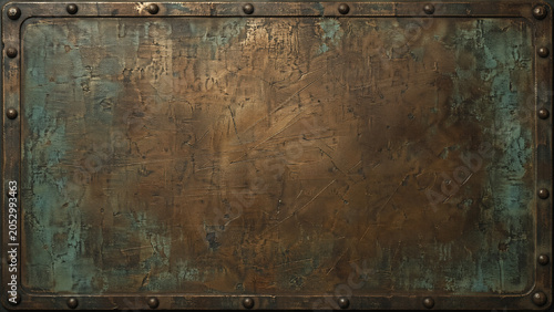 Rusty Metal Plate Texture