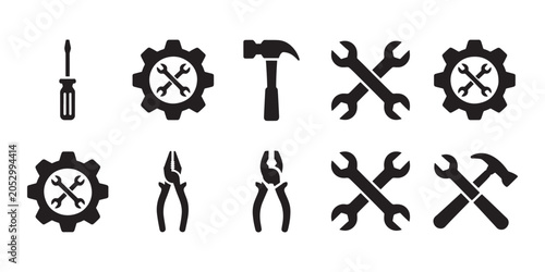 Tool and equipment tools hardware machinery symbols