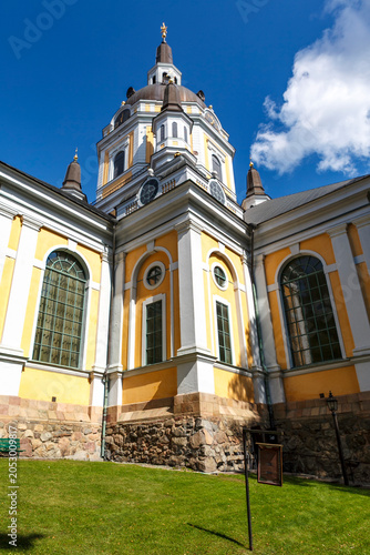 Exterior of the Katarina church in Sodermalm, Stockholm, Sweden, Europe