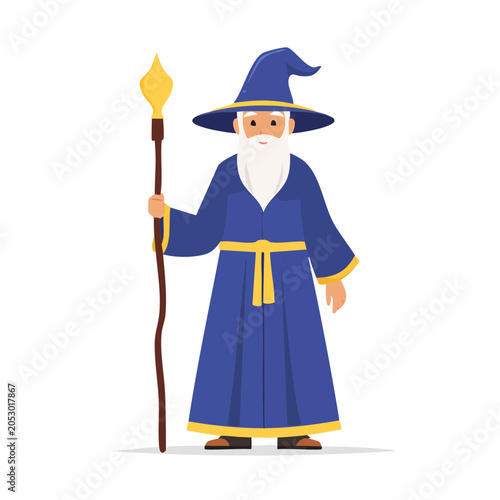 Wizard with Staff