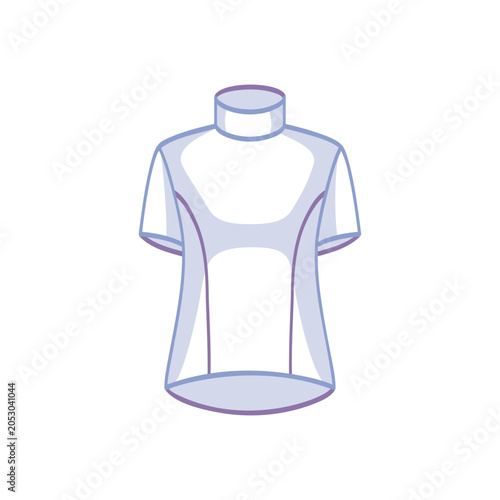 Women's clothing stroke icon. Vector illustration EPS10