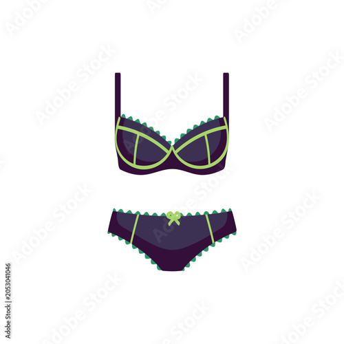 Women's clothing stroke icon. Vector illustration EPS10