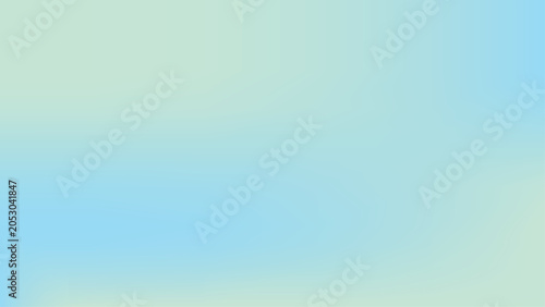 Fotografie Fresh aqua pastel gradient background with airy soft color blending