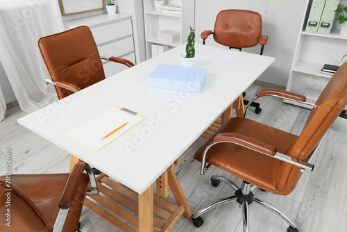 Modern office meeting room ...