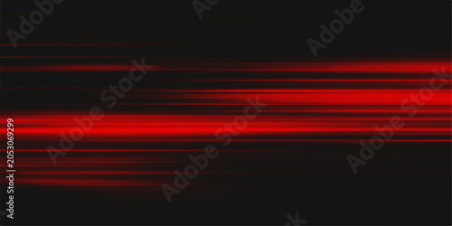 Vibrant red light streaks across a dark, abstract background, creating a dynamic and energetic visual.