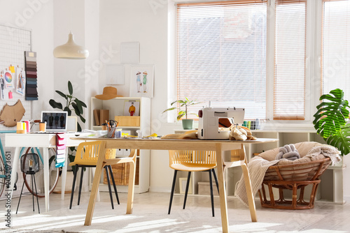 Interior of light fashion d...
