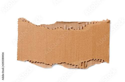 Piece of cardboard paper is...