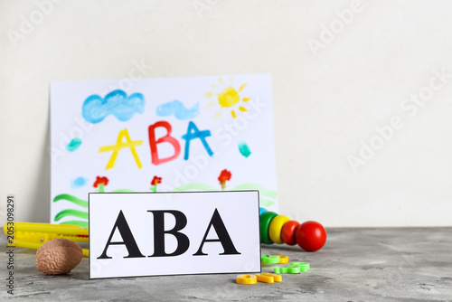 Aba therapy with child's dr...