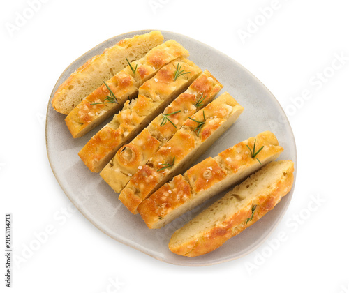 Plate with pieces of tradit...