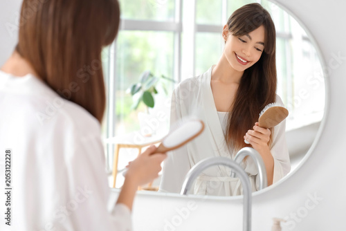Beautiful young happy woman...