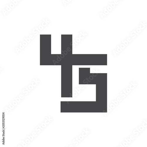 Monogram of Number 45 Logo