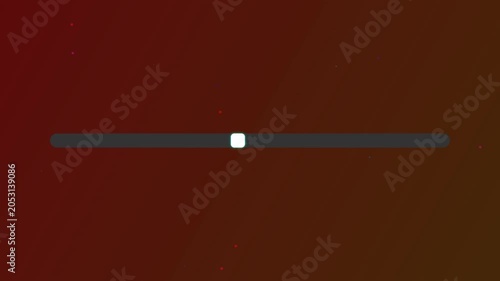 Animated Slider Control with Gradient Background