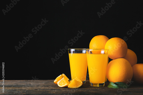 Freshly squeezed orange jui...