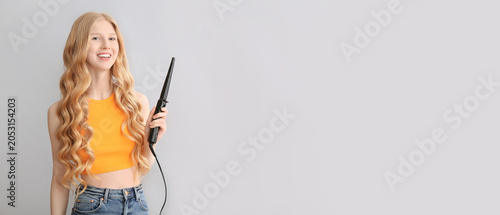 Beautiful young happy woman...