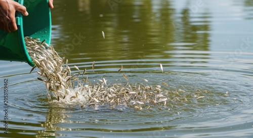 fish in the water
