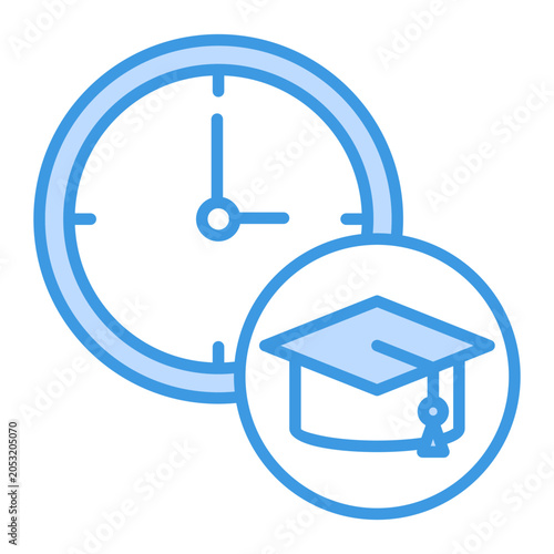 Obraz na płótnie Study Time icon