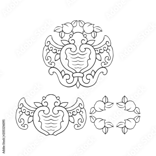 Traditional Chinese Pattern Collection - Vector Art and Ornamental Design Elements
