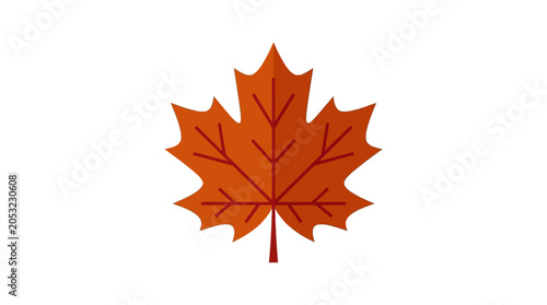 Canvas-taulu Detailed image of a maple leaf.
