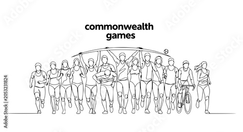 Commonwealth Games Athletes Lineup: Diverse Sports, Unity, Celebration