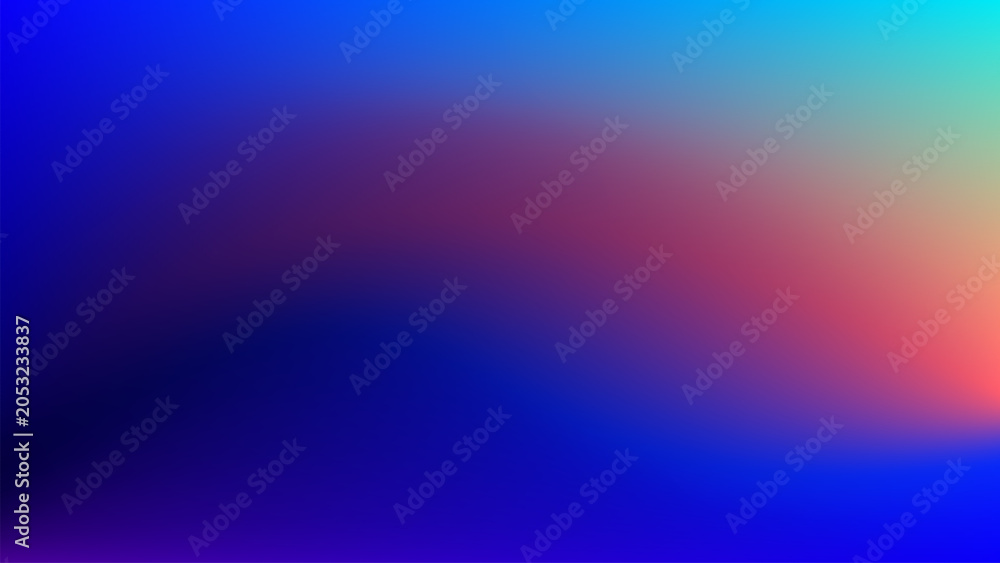 Fototapeta premium blue orange brown gradient mesh abstract background