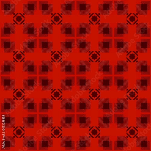 abstract geometric ornamental pattern. seamless design illustration.