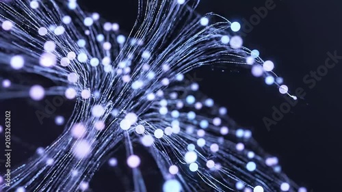 fiber optic background