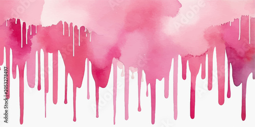 Obraz na plátně Abstract red heart background with watercolor paint splash liquid ink texture ve