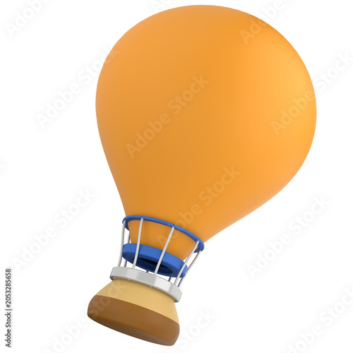 Air Baloon 3D Icons
