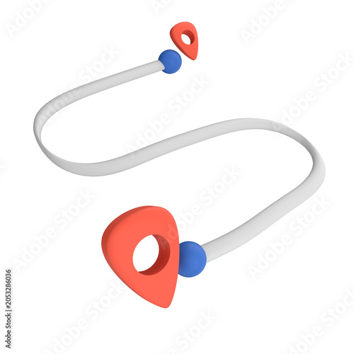 Distance 3D Icons