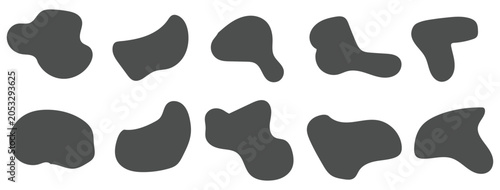 Obraz na płótnie Random shapes