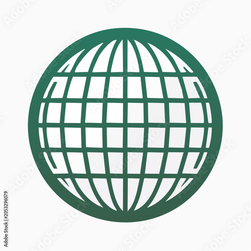 Green Globe Icon