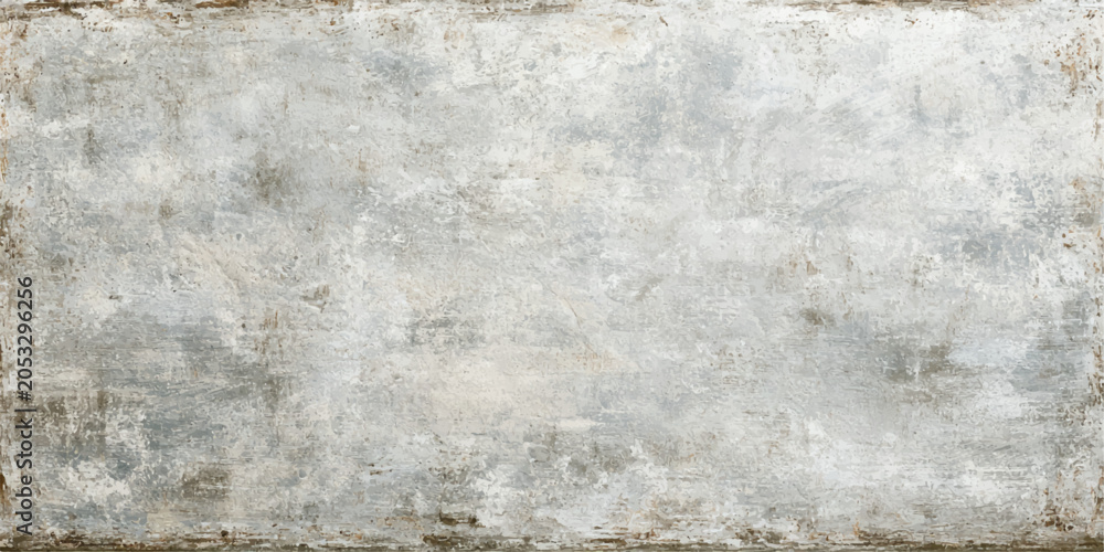 Obraz premium Grungy white and grey weathered concrete wall texture vector background
