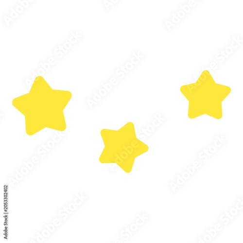 Night Stars Weather Icon Vector Illustration