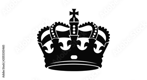 Photography Crown silhouette black and white regal symbol silhouette