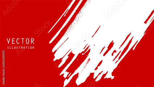 Abstract trendy universal artistic banner template . Design for cover, invitation, banner, placard, brochure, poster, card, flyer and other Vector illustration