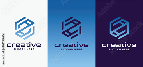 Modern Letter Z Technology Logo Collection  Futuristic Initial Z Digital Monogram Vector Set
